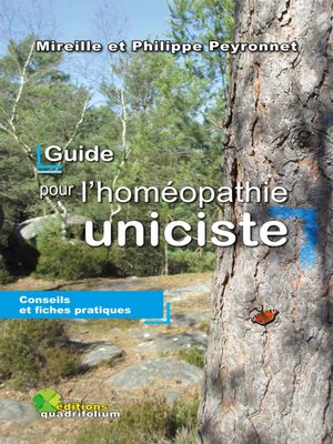 cover image of GUIDE POUR L'HOMÉOPATHIE UNICISTE